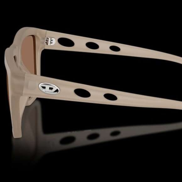 Diesel DL3006U Eyeglasses Grey Frame / Brown Demo Lenses Unisex - Picture 2 of 2